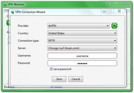 VPN Watcher Desktop Client Wizard